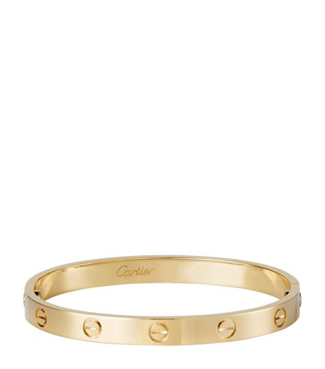 bracelet love cartier plaqué or|cartier yellow love bracelet.